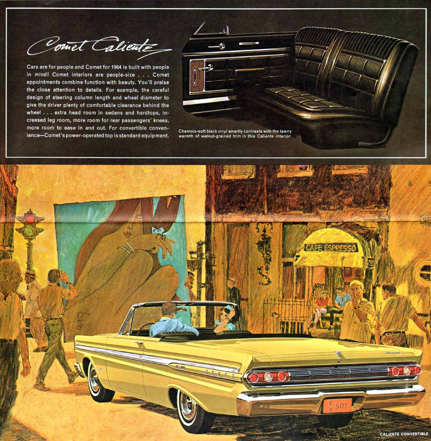 1964 Mercury Comet Brochure Page 4